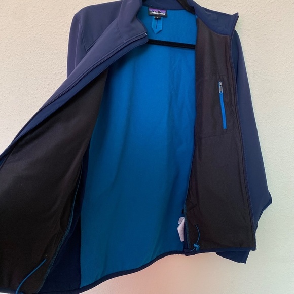Patagonia Adze Hybrid Jacket zip up blue thermal Mens size Small - Picture 4 of 10